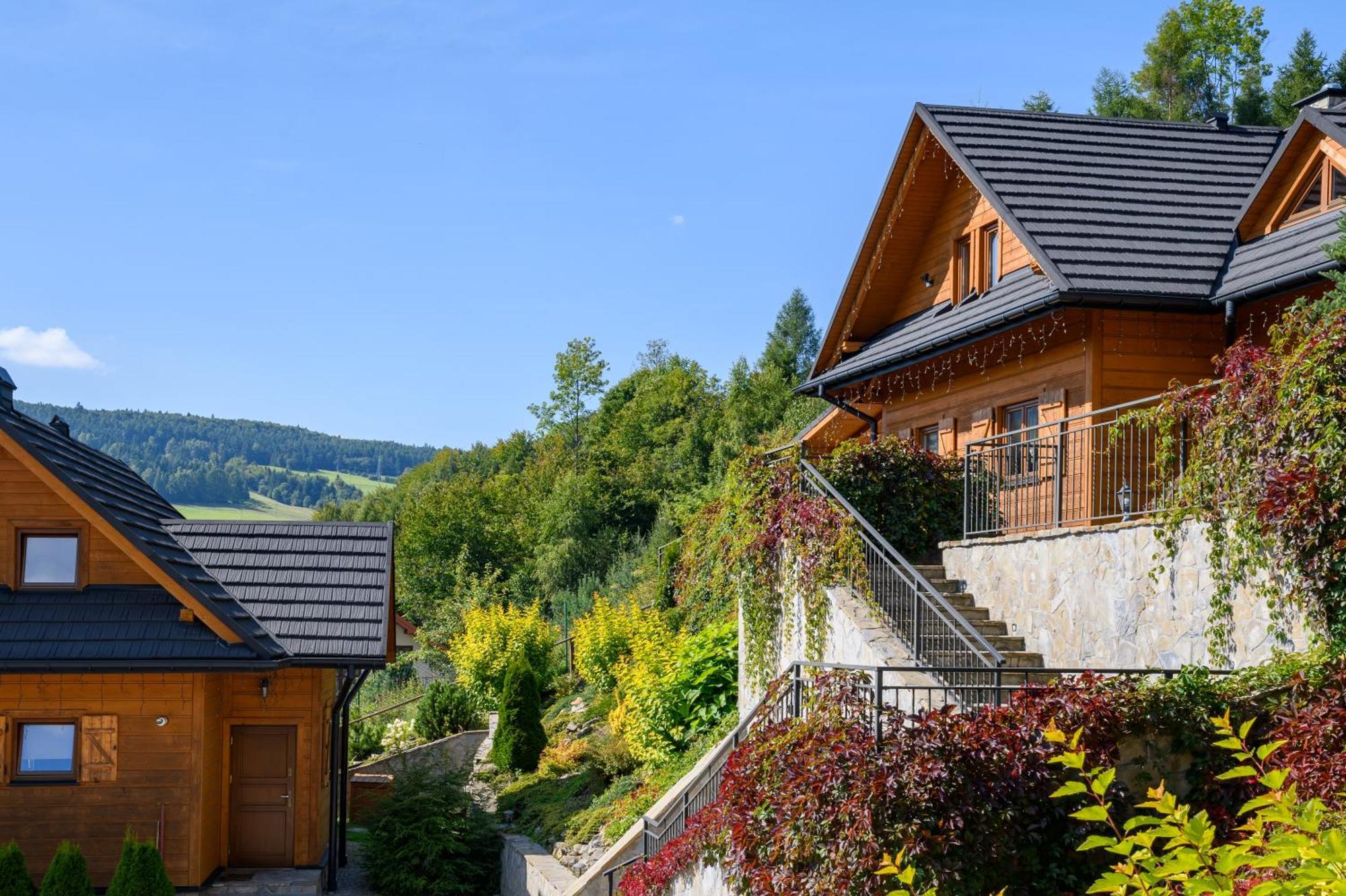 Apartamento Sloneczne Domki Krynica-Zdrój Exterior foto